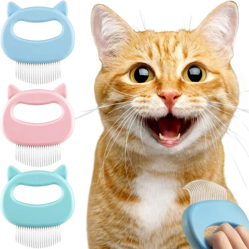 Peine Quita Nudos para Mascotas | Cepillo de Aseo para Perros y Gatos | Eliminación de Pelo Suelto