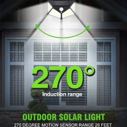 Lampara Solar para Exteriores. con Sensor de Movimiento y 3 tonos de Luces. 13 Cms Ancho X 9.5 Cm Altura